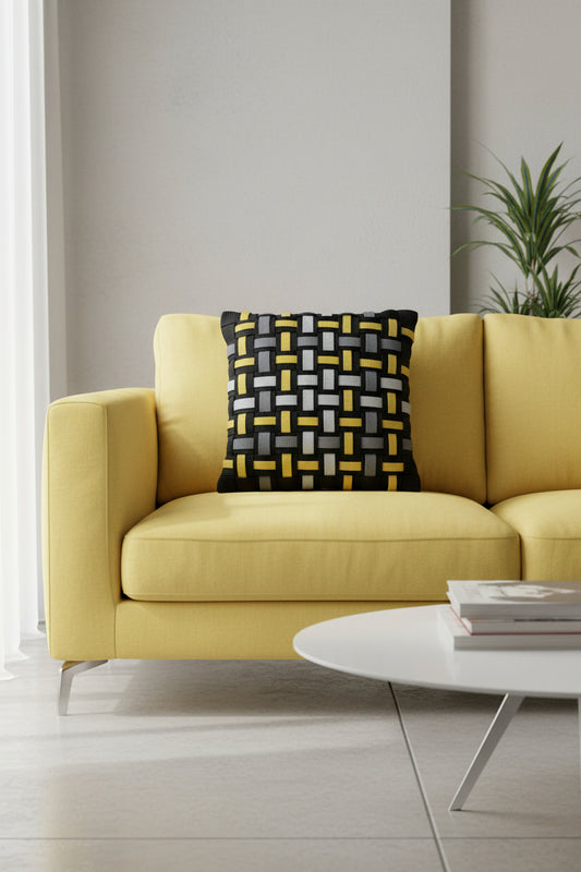 Pixel - Handwoven Cushion