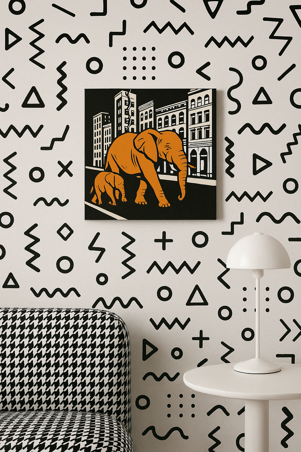 Ginger Giants / Mini-Leinwandbild - WOOVE