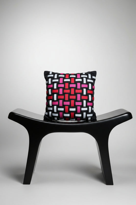 Vivace - Handgewebtes Design-Kissen