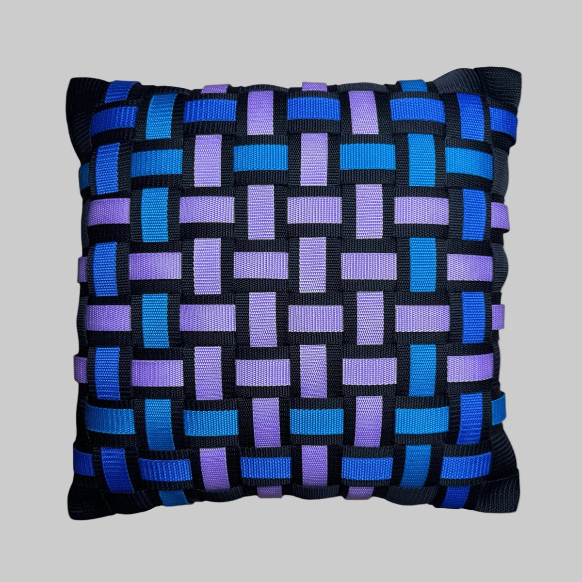 021 NEON GRID NEBLA Neonmix l Kissenbezug - WOOVE