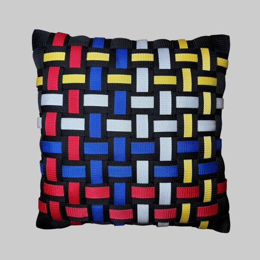 02 ABSOLUT LONDON Multicolor l Kissenbezug - WOOVE