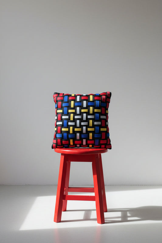 Atelier - Handgewebtes Design-Kissen