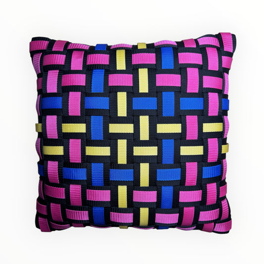 TIMES SQUARE RUSH Multicolor l Kissenbezug - WOOVE