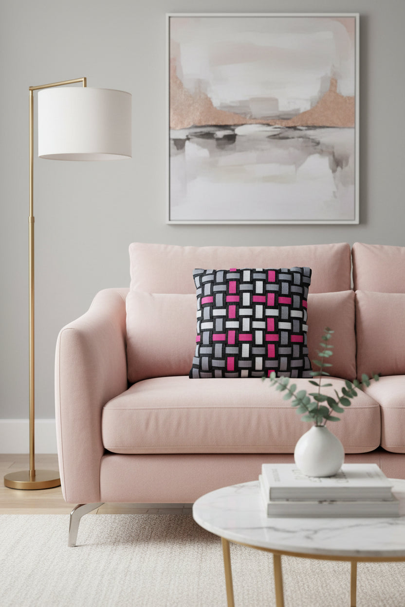 Neonore - Handwoven Cushion