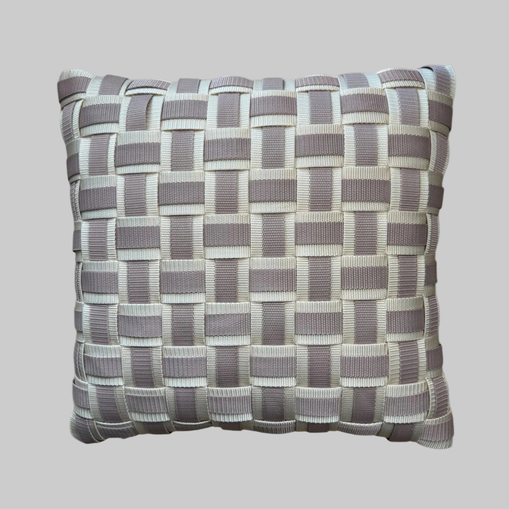 03 DUSTY DAWN Creme & Rosebeige l Kissenbezug - WOOVE