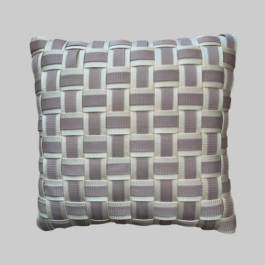 03 DUSTY DAWN Creme & Rosebeige l Kissenbezug - WOOVE