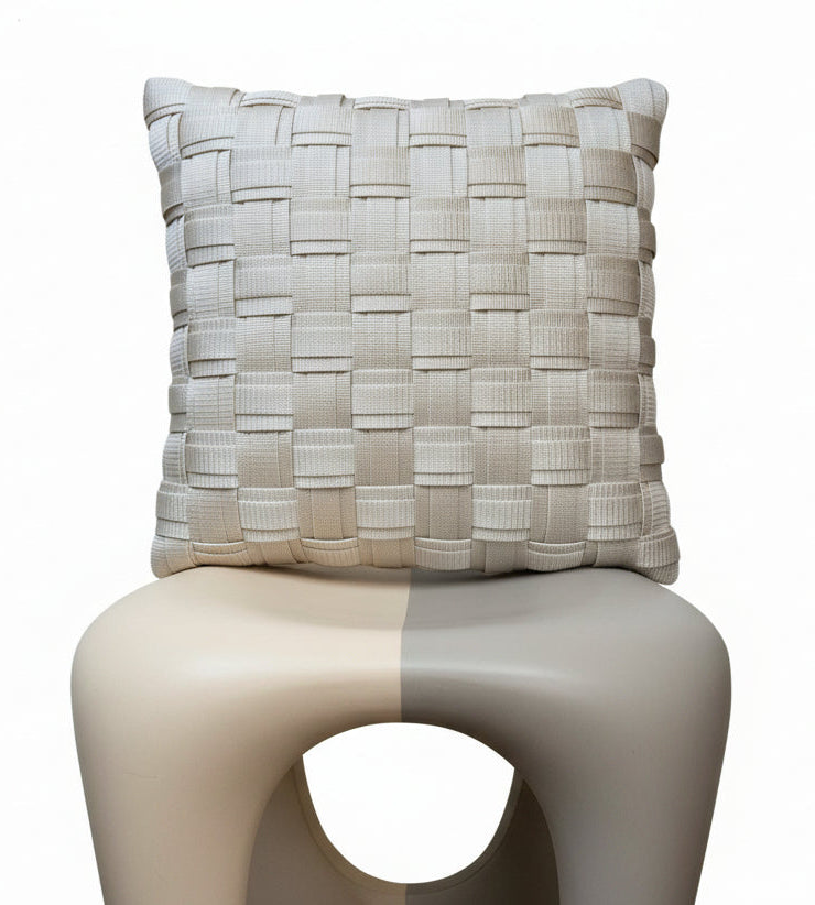 03 ALMOND CLOUD Creme l Kissenbezug - WOOVE
