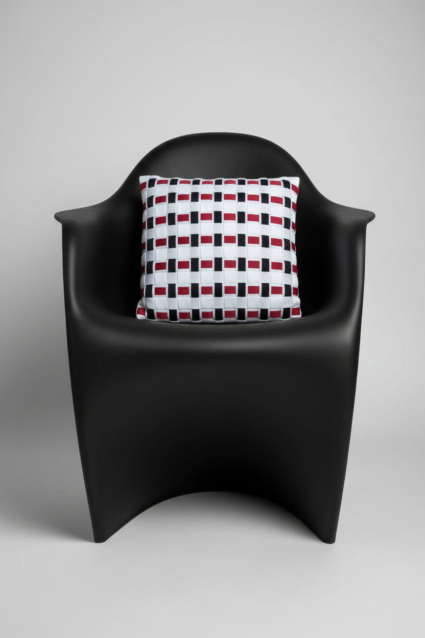 Akzent - Handgewebtes Design-Kissen